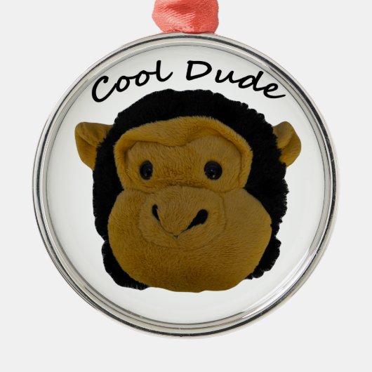Cool guy metalen ornament (Voorkant)