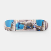 Cool Guy Polar Beer Boar Skateboard (Horizontaal)