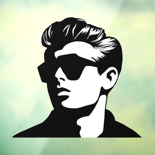 Cool Guy Raamsticker (Vel 3)