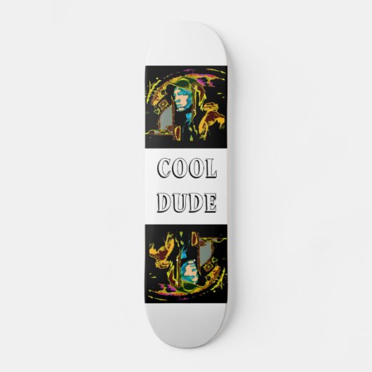 Cool guy skateboard (Voorkant)