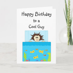 Cool Guy Vissen Aquarium Kaart