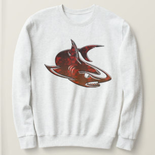 Cool haai grafische sweatshirt - hoodie ontwerp ca
