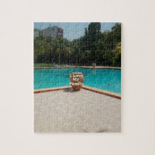 Cool Hakuna Matata Pool Side I love My Family.jpg Legpuzzel
