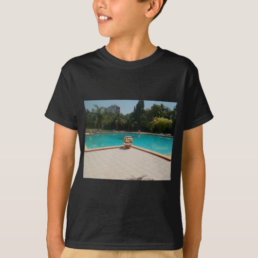 Cool Hakuna Matata Pool Side I love My Family.jpg T-shirt (Voorkant)