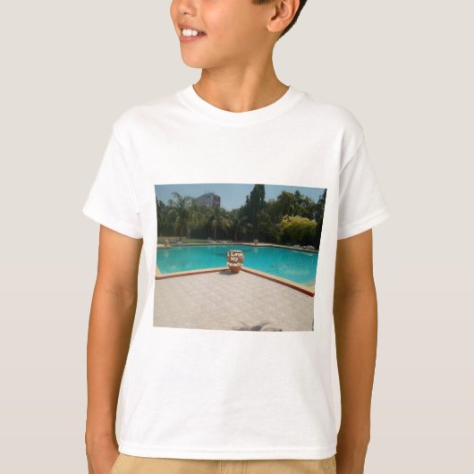 Cool Hakuna Matata Pool Side I love My Family.jpg T-shirt (Voorkant)