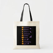 Cool Halloween Design Canvas tas (Voorkant)