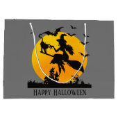 Cool Halloween heks Holiday Groot Cadeauzakje (Achterkant)