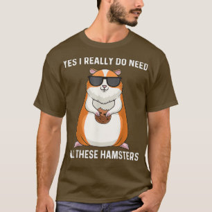 Cool Hamster Gift Voor Mannen Vrouwen Syrische Dwe T-shirt