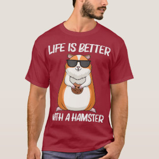 Cool Hamster Gift Voor Mannen Vrouwen Syrische Dwe T-shirt