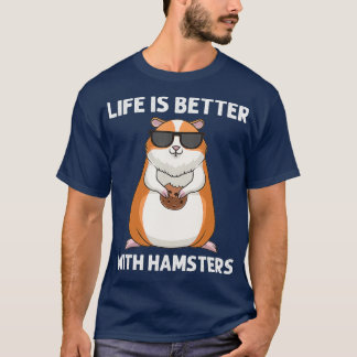 Cool Hamster Gift Voor Mannen Vrouwen Syrische Dwe T-shirt