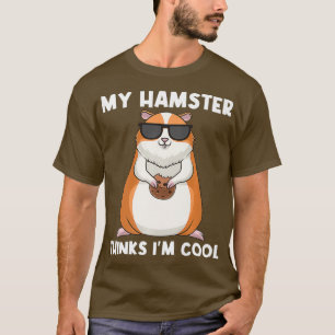 Cool Hamster Gift Voor Mannen Vrouwen Syrische Dwe T-shirt