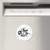 Cool hand getekend AYE-AYE - Weird wildlife - Lemu Magneet (Insitu (Vaatwasser))
