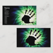 Cool Hand Print; Handafdruk Visitekaartje (Voorkant / Achterkant)