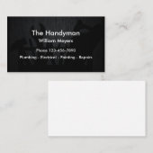 Cool Handyman Theme Visitekaartje (Voorkant / Achterkant)