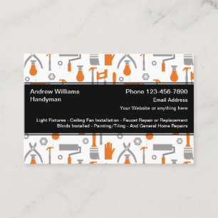 Cool Handyman Unieke Visitekaartjes
