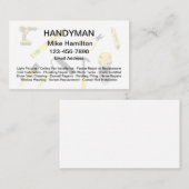 Cool Handyman Visitekaartjes (Voorkant / Achterkant)