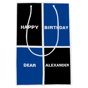 Cool Happy Birthday Medium Cadeauzakje