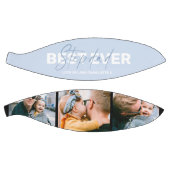 Cool Happy Fathers Dag Stepdad 3 Foto Collage Basketbal (Panelen)