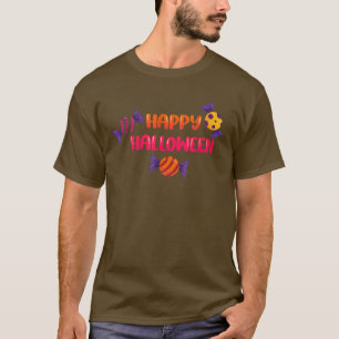 Cool Happy Halloween Snoepjes Herfst Holiday Novel T-shirt