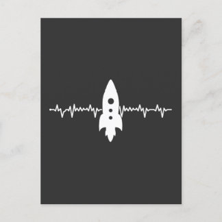 cool hartslag raket Perfecte Verjaardag Briefkaart