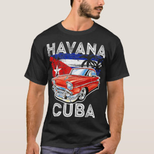 Cool Havana Cuba Retro  Muscle s Graphic T-shirt