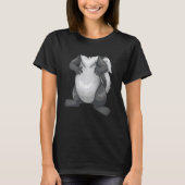 Cool Headless Skunk Funny Lazy Diy Halloween Costu T-shirt (Voorkant)