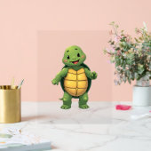 Cool Headless Turtle Halloween Kostuum _ Funny Laz Acryl Bord (Huwelijk)