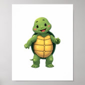 Cool Headless Turtle Halloween Kostuum _ Funny Laz Poster (Voorkant)