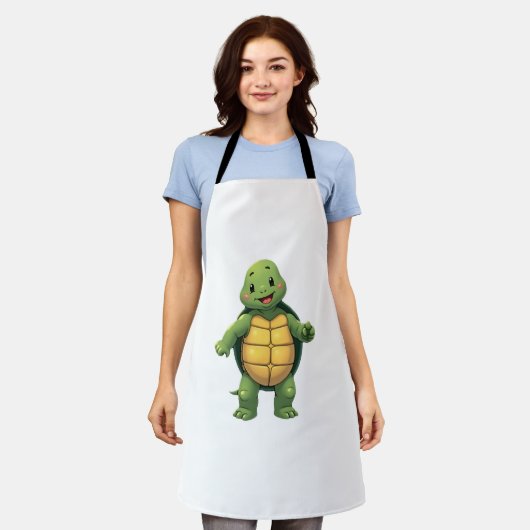 Cool Headless Turtle Halloween Kostuum _ Funny Laz Schort (Gedragen)
