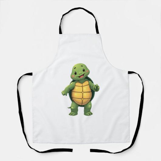 Cool Headless Turtle Halloween Kostuum _ Funny Laz Schort (Voorkant)