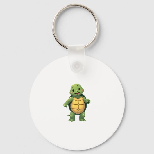 Cool Headless Turtle Halloween Kostuum _ Funny Laz Sleutelhanger (Voorkant)