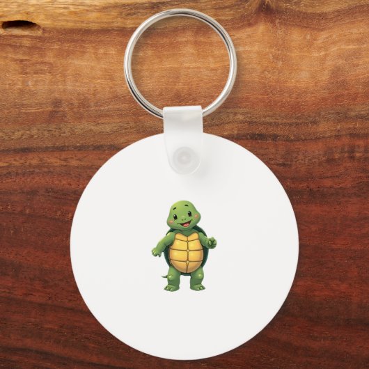 Cool Headless Turtle Halloween Kostuum _ Funny Laz Sleutelhanger (Voorkant)
