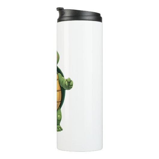 Cool Headless Turtle Halloween Kostuum _ Funny Laz Thermosbeker (Geroteerd rechts)