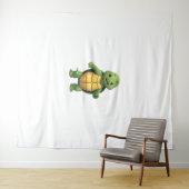 Cool Headless Turtle Halloween Kostuum _ Funny Laz Wandkleed (In Situ (horizontaal))