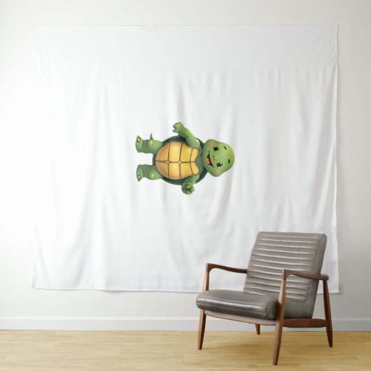 Cool Headless Turtle Halloween Kostuum _ Funny Laz Wandkleed (In Situ (horizontaal))