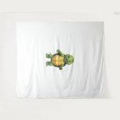 Cool Headless Turtle Halloween Kostuum _ Funny Laz Wandkleed (Voorkant (horizontaal))