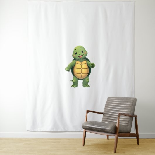 Cool Headless Turtle Halloween Kostuum _ Funny Laz Wandkleed (In situ)