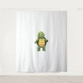 Cool Headless Turtle Halloween Kostuum _ Funny Laz Wandkleed (Voorkant)