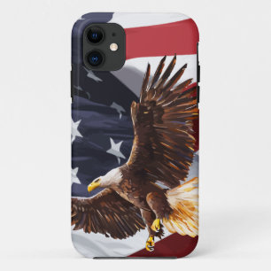 Cool Heren Amerikaans Patriottisch iPhone 11 Hoesje