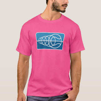 Cool heren tennis t-shirt: 3D bal striker model T-shirt