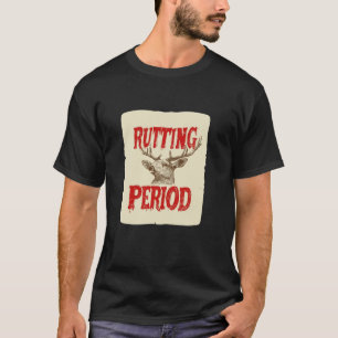 Cool hertenbok in bronsttijd Statement Kostuum T-shirt