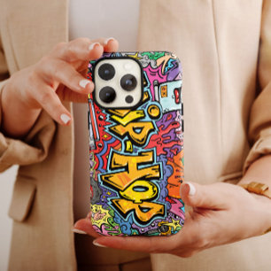Cool Hip Hop Graffiti iPhone 14 Hoesje-Mate Case-Mate iPhone 14 Hoesje