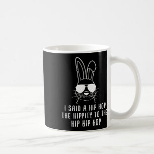 Cool Hip-hop Zonnebril Konijn Pasen Geschenk Heren Koffiemok