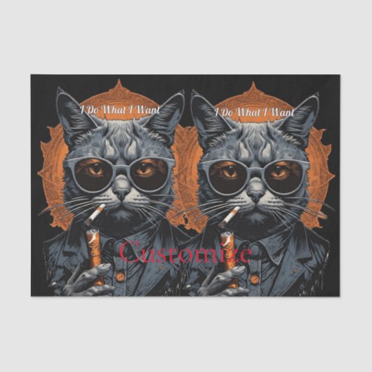 Cool Hip Kat Thunder_Cove Tissuepapier (Voorkant)