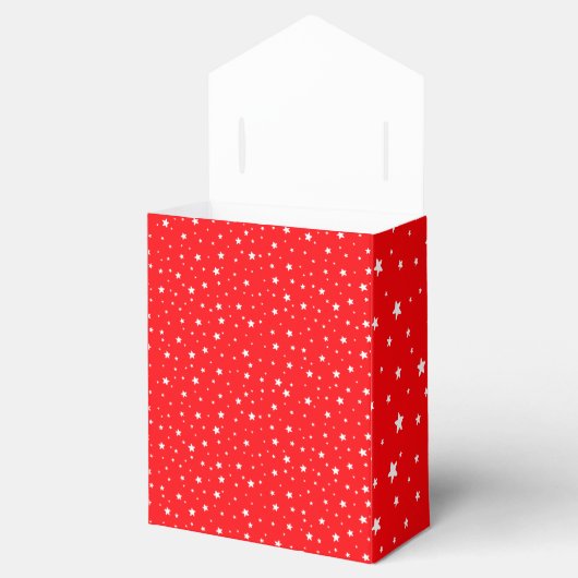 Cool Hip Red All Party Kerstfeestdag Bedankdoosjes (Geopend)
