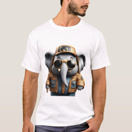 Cool, hip, trendy olifant t-shirt