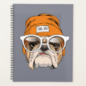 Cool Hipster Bulldog (Devant)