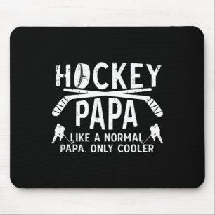 Cool Hockey Papa Opa Opa Van Een Hockeyspeler Muismat