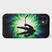 Cool Hockey Player Case-Mate iPhone Case (Achterkant (horizontaal))