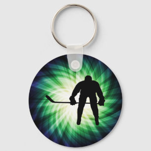 Cool Hockey Player Sleutelhanger